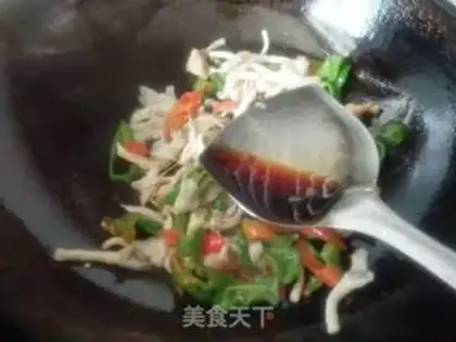 Make Paprika fried mushrooms step 6