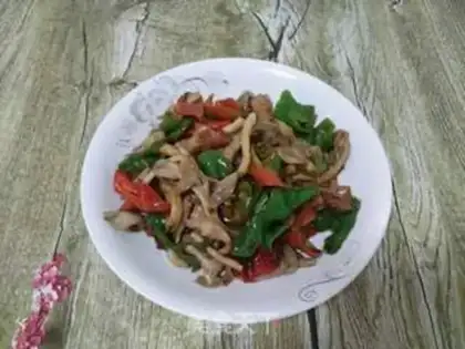 Make Paprika fried mushrooms step 9