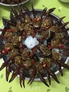 Make A crawfish fan step 4