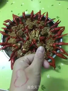 Make A crawfish fan step 5