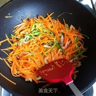 Make Carrot swirl step 8