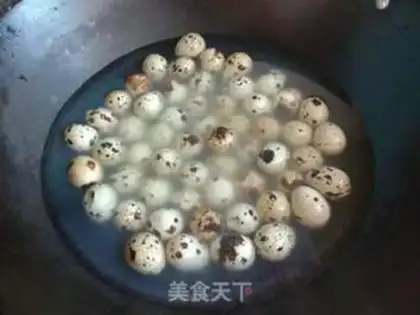 Make Tea quail eggs step 0