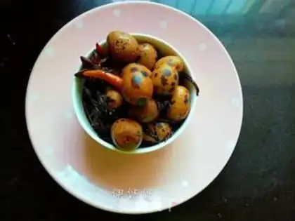 Make Tea quail eggs step 6