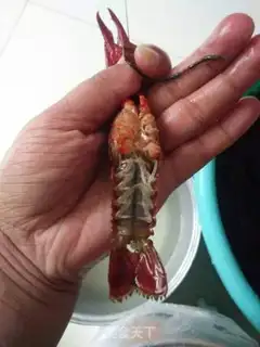 Make Spicy lobster step 1