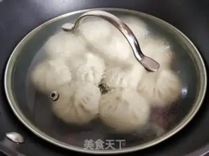 Make Pork veggie buns step 11