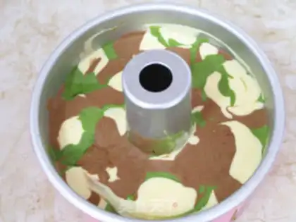 Make A tampon cake step 18