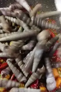 Make Hot snails step 5
