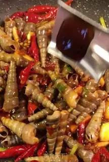 Make Hot snails step 8