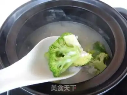 Make Porridge of broccoli step 7