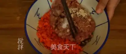 Make The tide of spring rolls step 1
