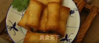 Make The tide of spring rolls step 3