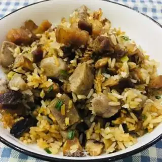 Make Potato-head rice step 15