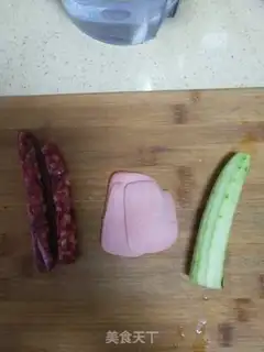 Make Weenie fried rice step 0