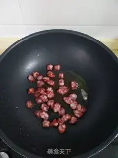 Make Weenie fried rice step 4