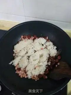 Make Weenie fried rice step 6