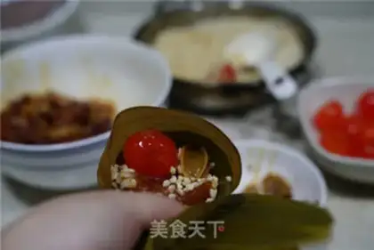 Make Abalone sauce and egg yolk step 3