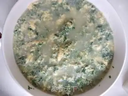 Make The egg soup step 3