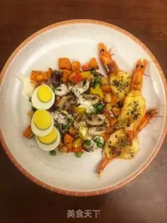 Make Cheese shrimp and potatoes salad step 4