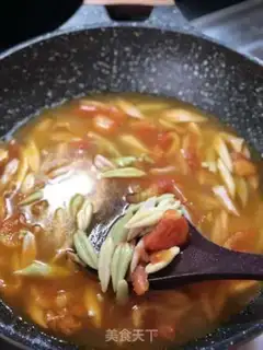 Make Tomato eggs, three-coloured fish step 8