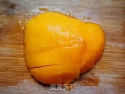 Make Mango soy milk cups step 2