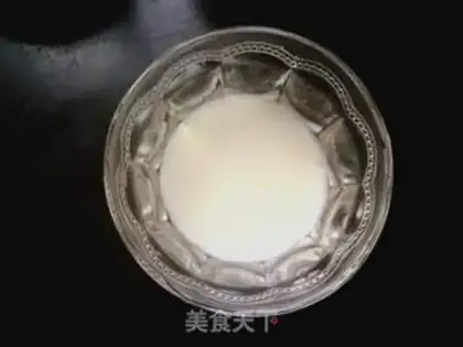 Make Mango soy milk cups step 3