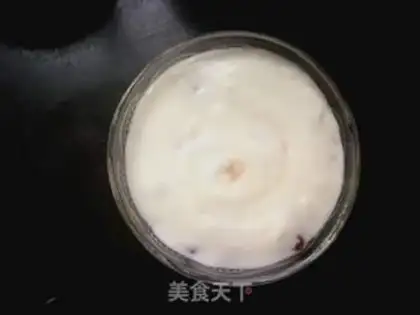 Make Mango soy milk cups step 6
