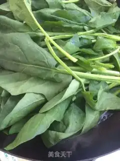 Make Spinach mushroom soup step 2