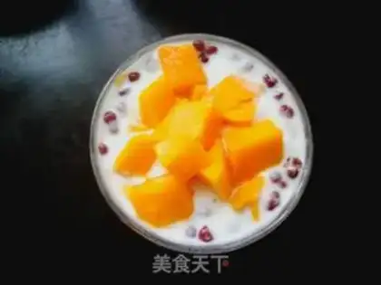 Make Mango soy milk cups step 7