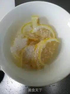 Make Lemon tea step 1