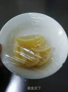 Make Lemon tea step 2