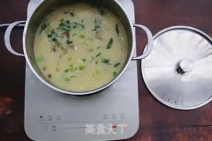 Make The rice porridge step 7