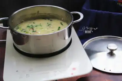 Make The rice porridge step 8