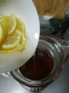 Make Lemon tea step 6