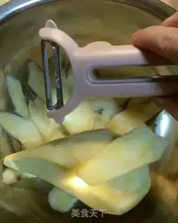 Make Fried melon step 1
