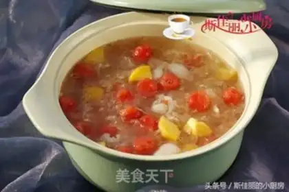 Make "Silver fruit and silver ear soup." step 9