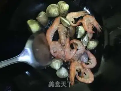 Make Seafood step 2