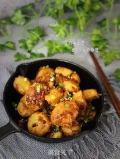 Make Fried potatoes step 16