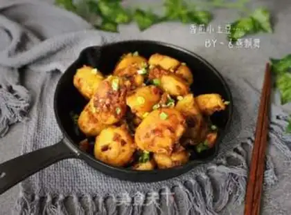 Make Fried potatoes step 17