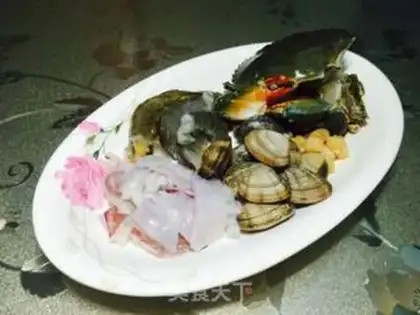Make Seafood congee step 0
