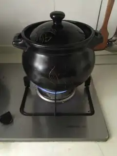 Make Seafood congee step 1