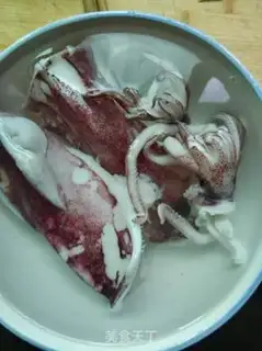 Make The white squid step 4