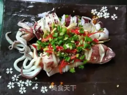 Make The white squid step 5