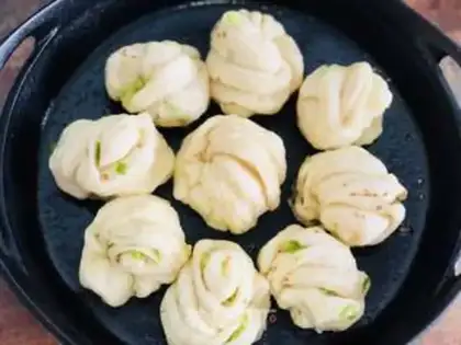 Make Poultry rolls step 16