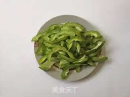 Make A cold, bitter melon step 1