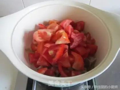 Make Tomato corn beef soup step 4