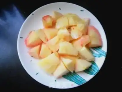 Make Peaches sugar step 1