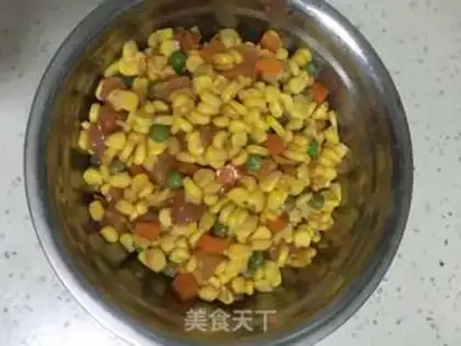 Make Corn chicken step 0