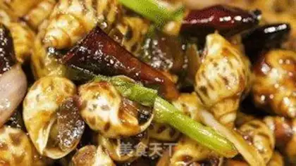 Make Hot snails step 8