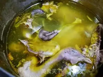 Make Chicken leg line step 0