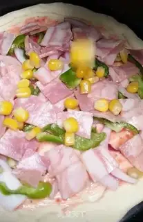 Make Bacon pizza step 9